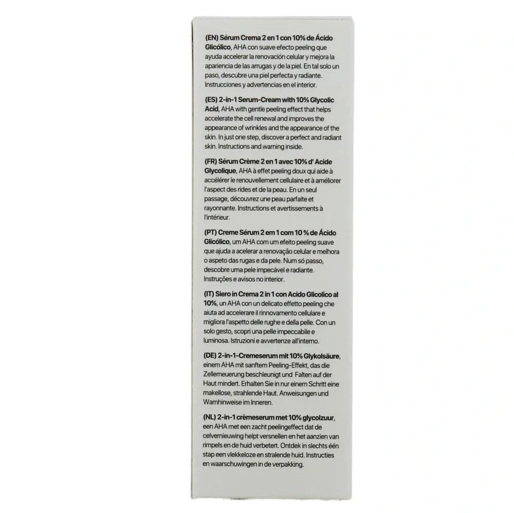 La cabine monoactives 10 % glycolic acid sérum crème 30ml