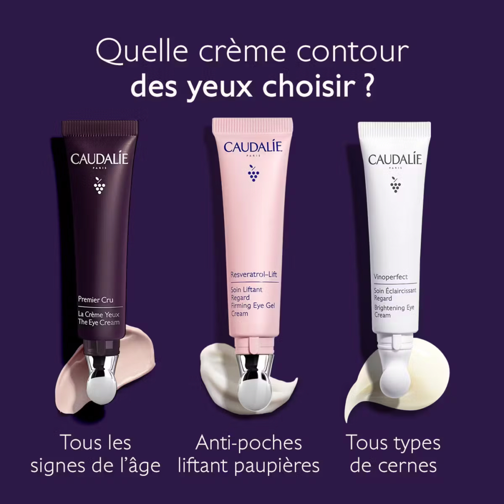 Caudalie premier cru la crème yeux anti-âge global 15ml