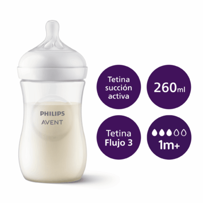 Avent natural response biberon 1m+ 260ml