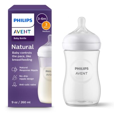 Avent Natural Response Biberon 3-6 mois SCY903-01 260ml