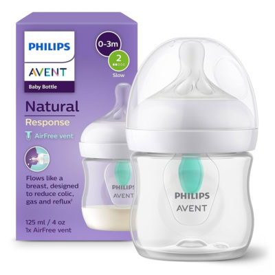Avent Natural Response Biberon Valve AirFree 125ml