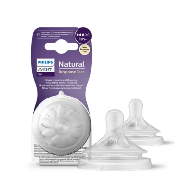 Avent Tétine Natural Response Débit 3 1m+ 2 pièce