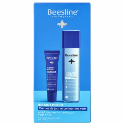 Beesline Coffret Instant Bright Crème de Jour 50ml + Crème Contour des Yeux 15ml