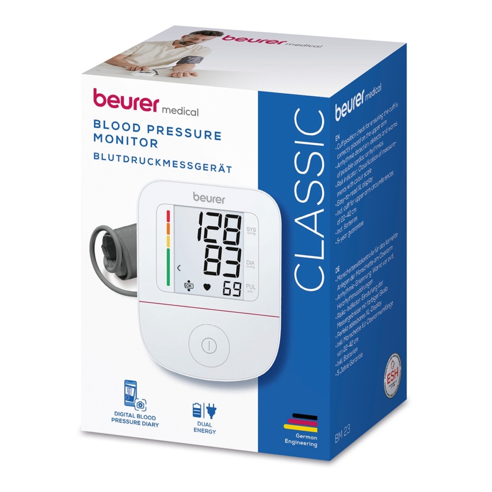 Beurer tensiomètre au bras bm 23