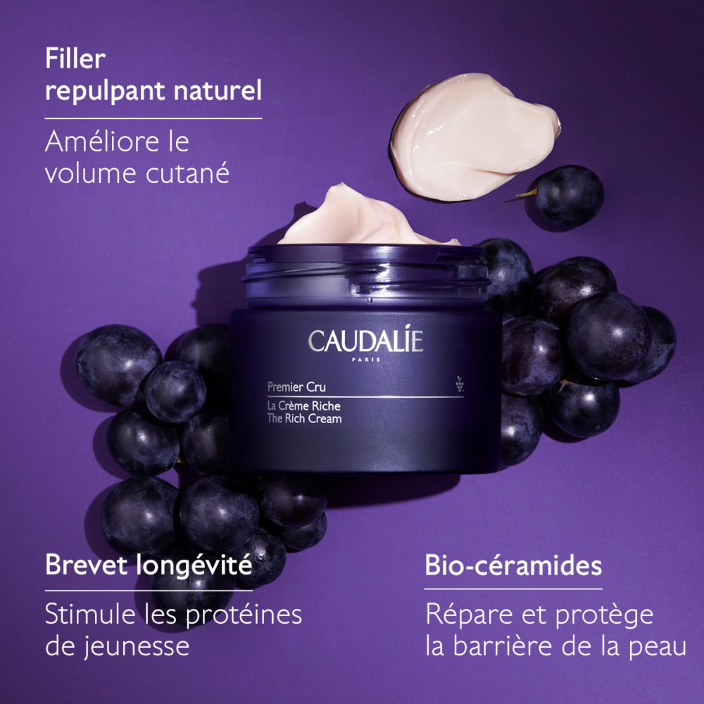 Caudalie premier cru la crème riche la recharge 50ml
