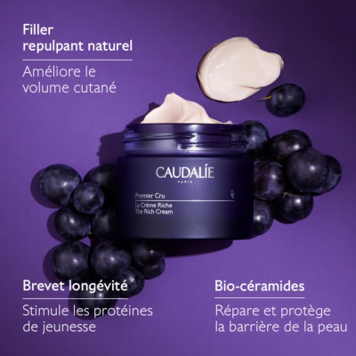 Caudalie premier cru la crème riche la recharge 50ml Caudalie premier cru la crème riche la recharge 50ml