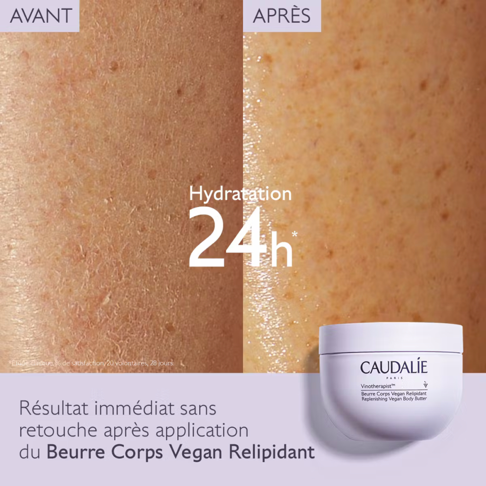 Caudalie vinotherapist beurre corps vegan relipidant 250ml