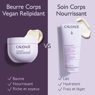 Caudalie vinotherapist beurre corps vegan relipidant 250ml