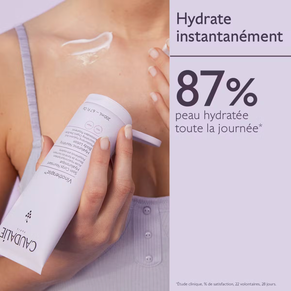 Caudalie vinotherapist soin corps nourrissant hyaluronique 200ml