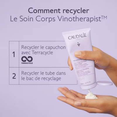 Caudalie vinotherapist soin corps nourrissant hyaluronique 200ml