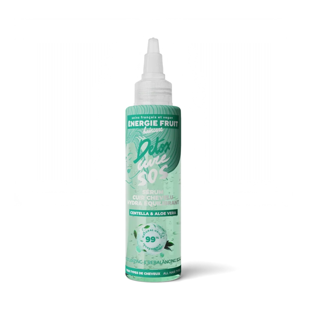 Energie fruit sérum capillaire sos chevelu hydra equilibrant centella et aloe vera 75ml