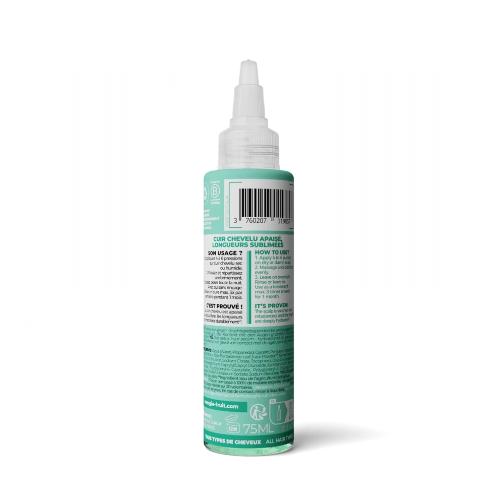 Energie fruit sérum capillaire sos chevelu hydra equilibrant centella et aloe vera 75ml