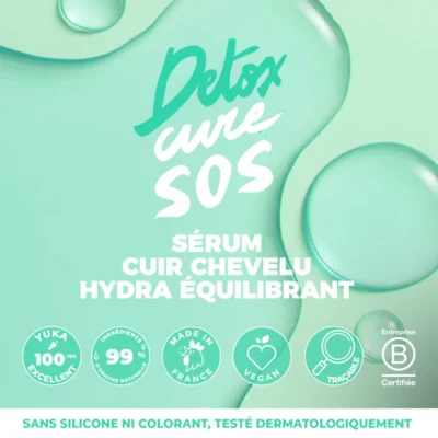 Energie fruit sérum capillaire sos chevelu hydra equilibrant centella et aloe vera 75ml