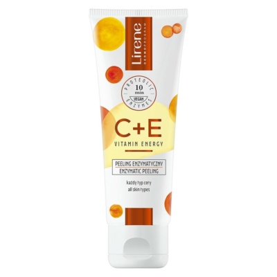 Lirene C+E Vitamin Energy Peeling Enzymatique Revitalisant pour Visage 75ml