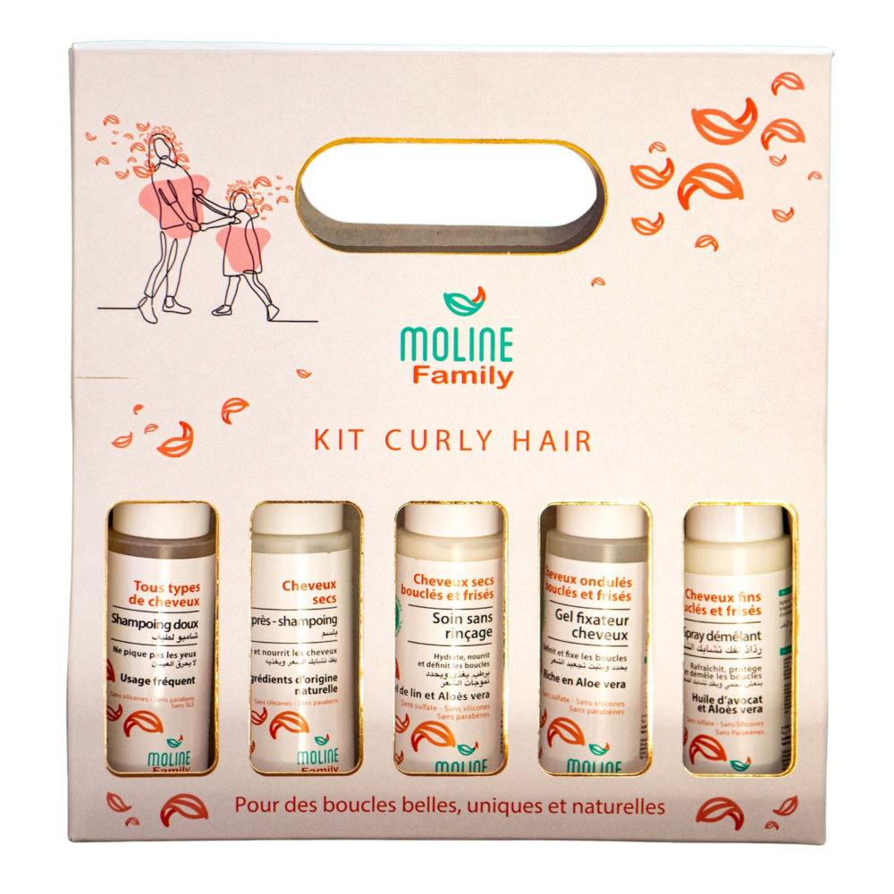 Moline kit curly hair
