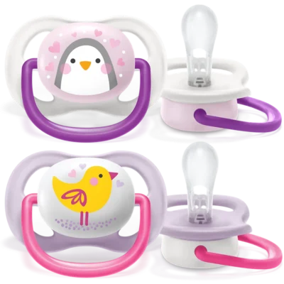 Avent philips sucette ultra air animal pingouin oiseau 0-6 mois
