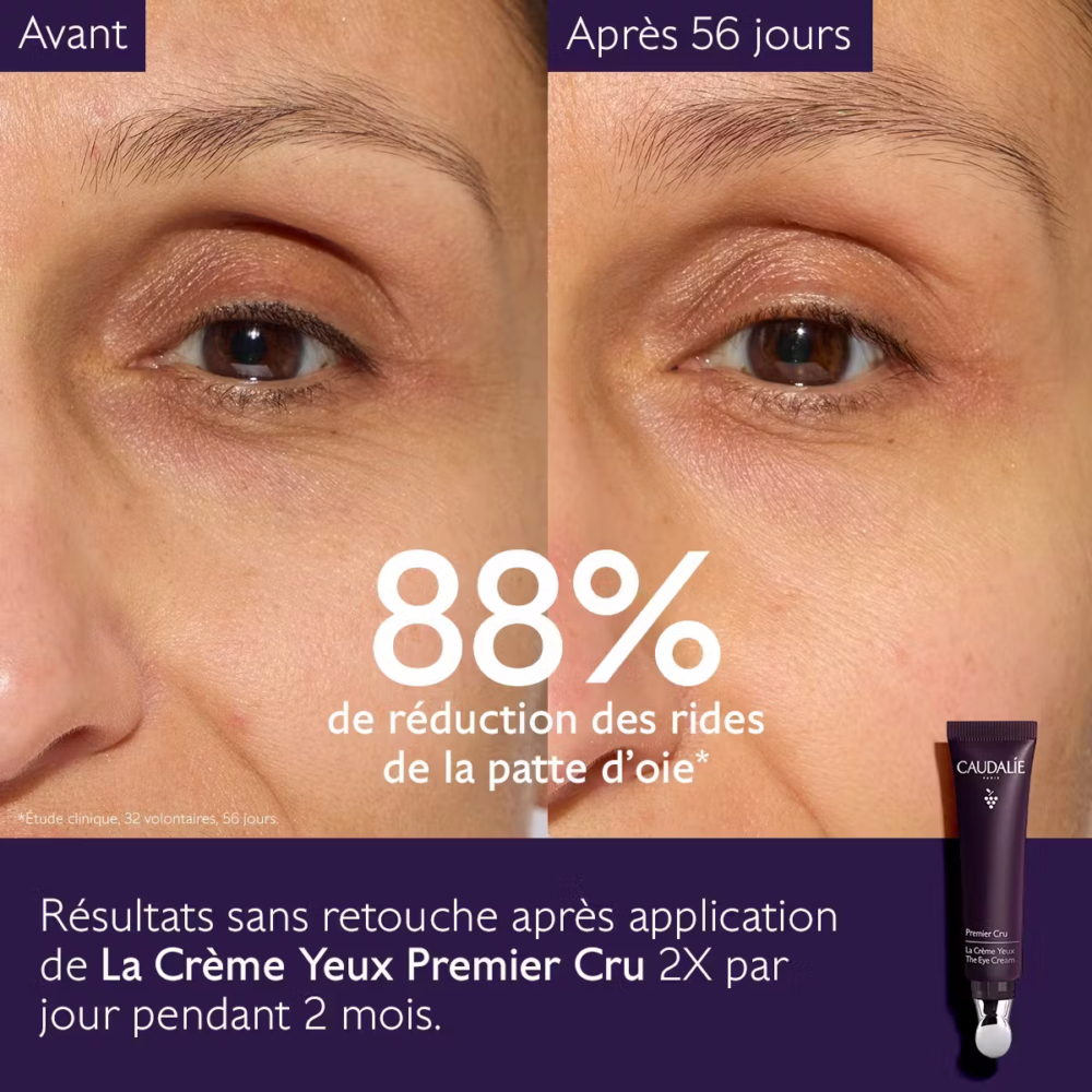 Caudalie premier cru la crème yeux anti-âge global 15ml