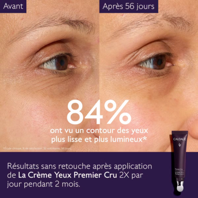 Caudalie premier cru la crème yeux anti-âge global 15ml