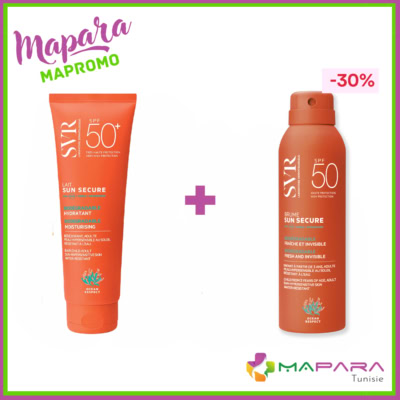 SVR Sun Secure Lait Hydratant Invisible SPF50+ 250ml + Brume SPF50+ 200ml (-30%)