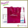 ULTRASUN Coffret Solaire Anti-Âge & Sport – Écran SPF50+ 50ml + Spray Transparent SPF50 150ml + Sac de Plage Rose Offert