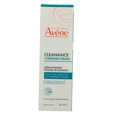 Avene cleanance comedomed peeling crème intensive poussée de boutons 40ml