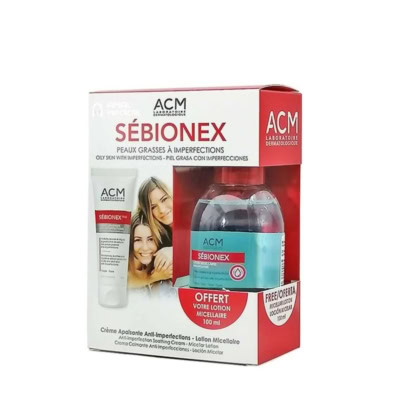 ACM Coffret Sebionex Trio + Lotion Micellaire Gratuit