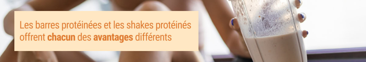 Qu’est-ce que les protéines et pourquoi en manger? Barres protéinées vs boissons protéinées