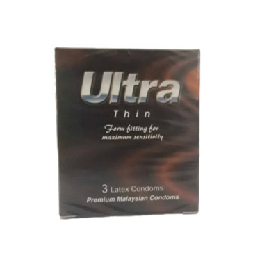 Ultra Condom Thin 3 pièces