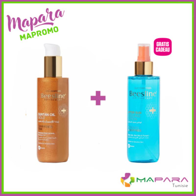 Beesline Huile Bronzante Gold 200ml + After Sun Lotion 200ml Offerte