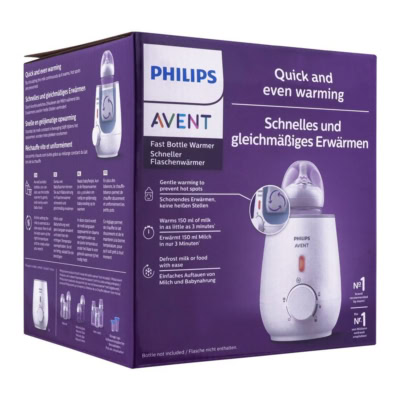 Avent advanced chauffe biberon rapide