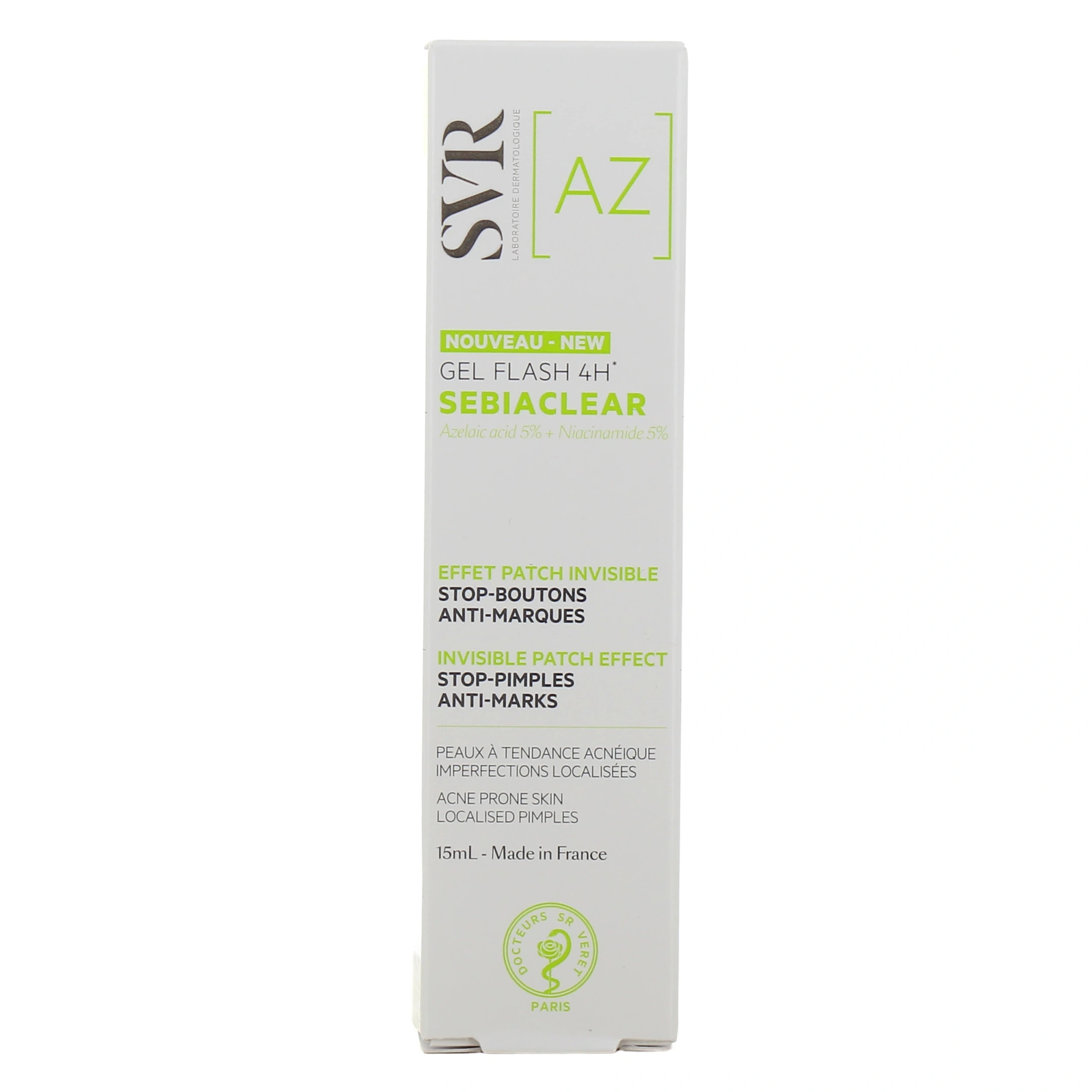 Svr sebiaclear gel flash 4h 15ml Svr sebiaclear gel flash 4h 15ml