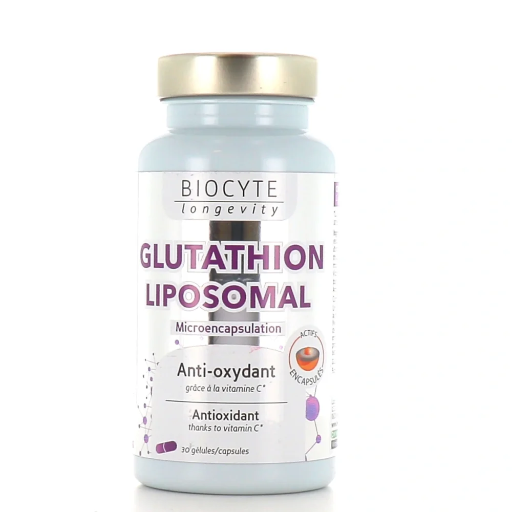 Biocyte glutathion liposomal 30 gélules