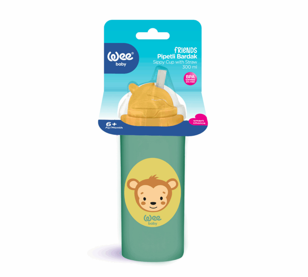 Wee baby tasse avec paille 6m+ 300ml