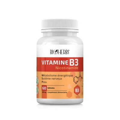 Bioherbs Vitamine B3 Nicotinamide 30 gélules