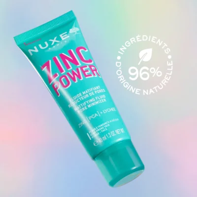 Nuxe Zinc Power Fluide Matifiant Réducteur de Pores 40ml