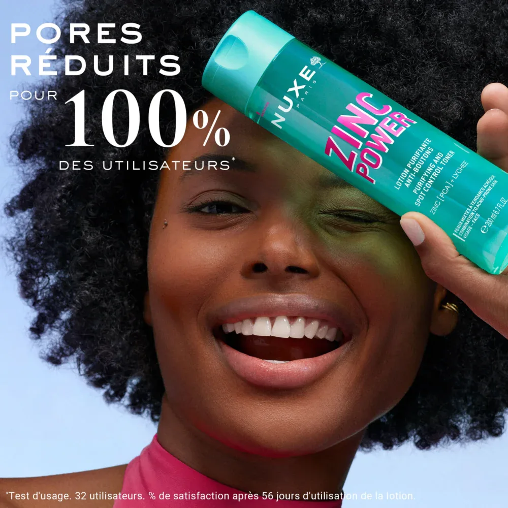 Nuxe zinc power lotion purifiante anti-boutons 200ml