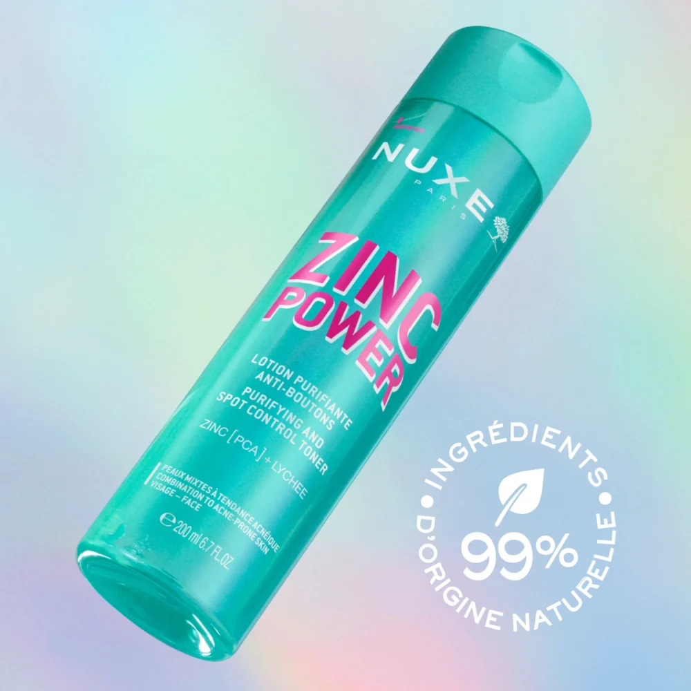 Nuxe zinc power lotion purifiante anti-boutons 200ml