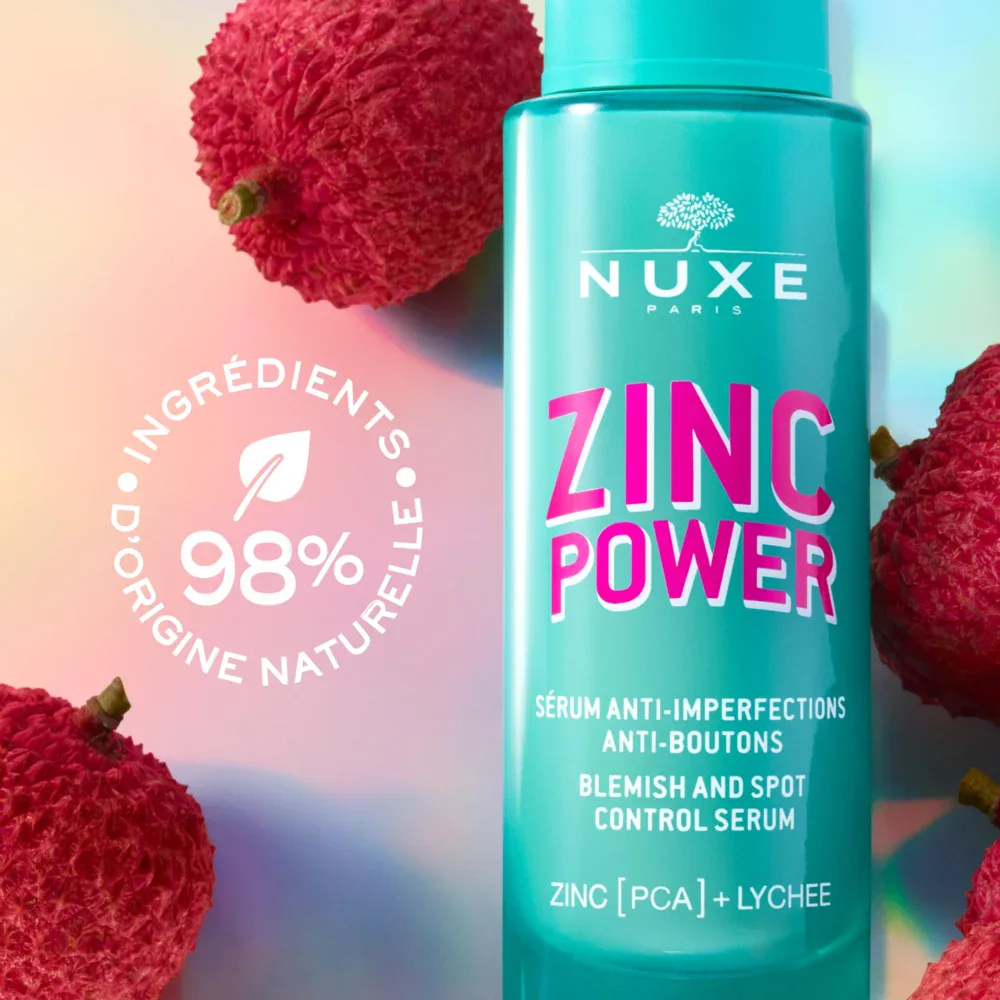Nuxe zinc power sérum anti-imperfections anti-boutons 30ml