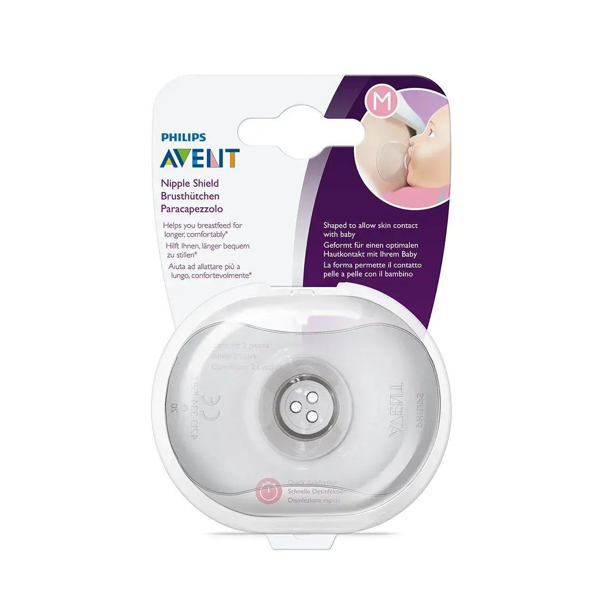 Avent protege mamelon taille medium 21mm scf 153/03 Avent protege mamelon taille medium 21mm scf 153/03