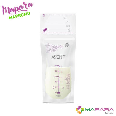 Avent Sachets de Conservation pour Lait Maternel x 25