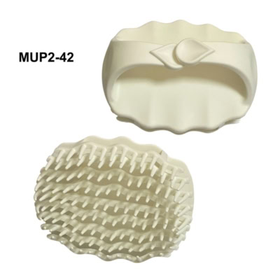 Azal brosse massante rectangulaire pour cuir chevelu