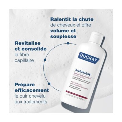 Ducray anaphase+ shampoing complément antichute 200ml