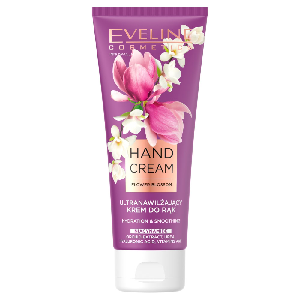 Eveline flower blossom crème hydratante en profondeur mains 75ml