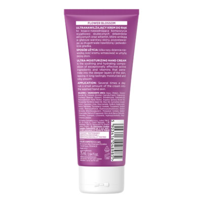Eveline Flower Blossom Crème Hydratante en Profondeur Mains 75ml