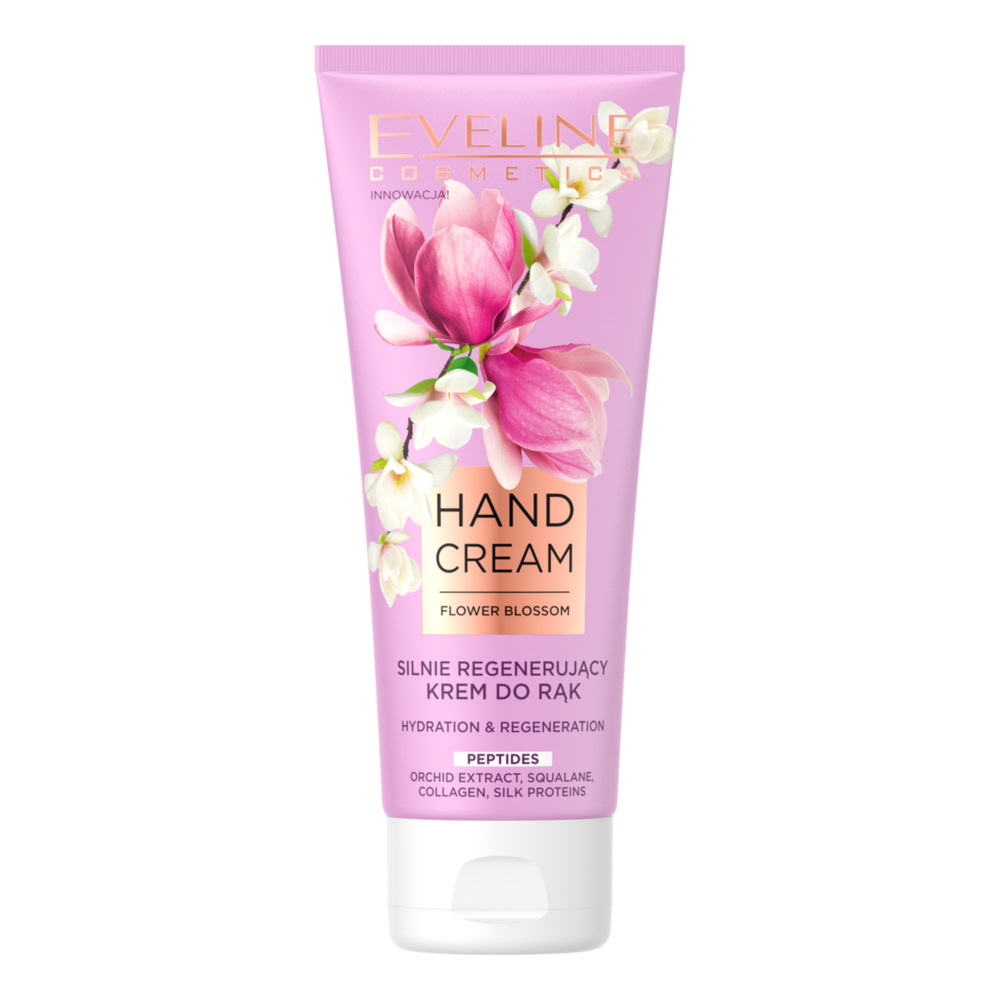 Eveline flower blossom crème régénératrice intense mains 75ml