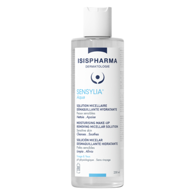 Isispharma Sensylia Solution Micellaire Demaquillante Hydratante Aqua Peaux Sensibles 250ml