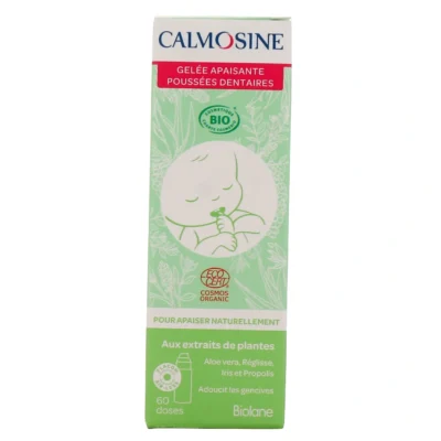 Calmosine Gelée Apaisante Poussées Dentaires Bio 15ml