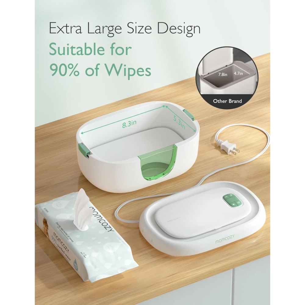 Momcozy chauffe-lingettes et veilleuse intégrée