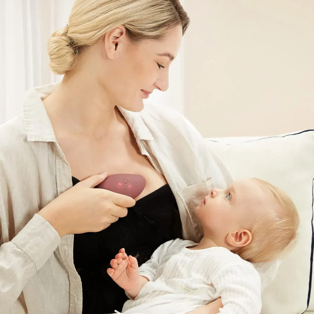 Momcozy masseur de lactation chauffant 2 en 1