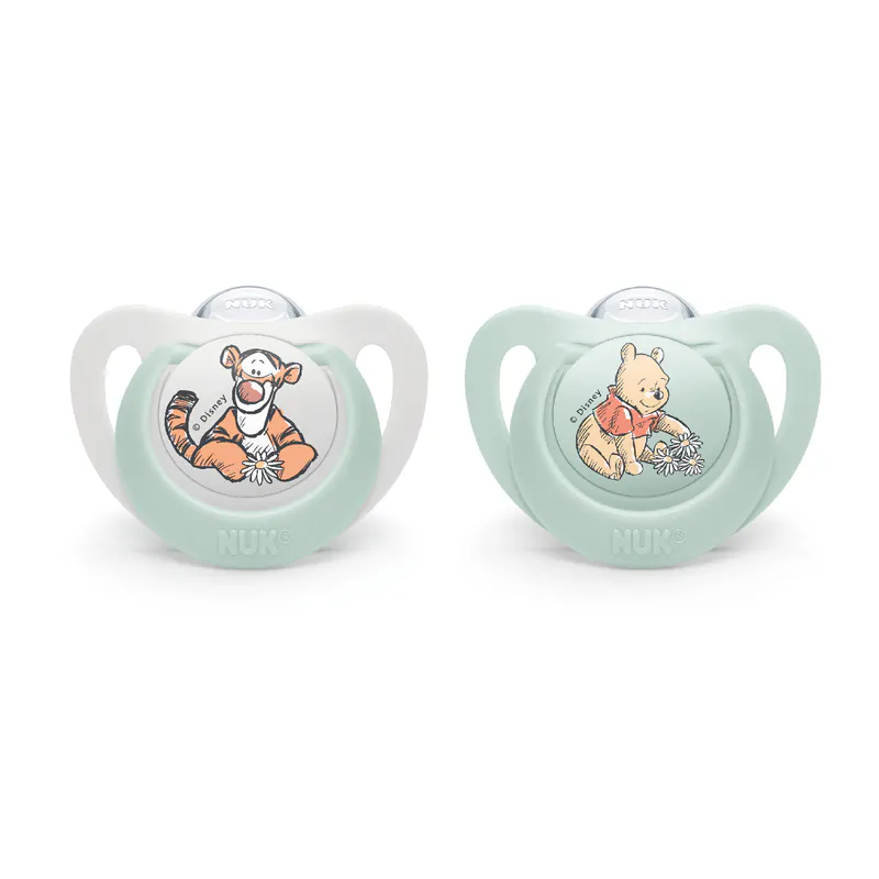 Nuk sucette star disney winnie 0-6mois Nuk sucette star disney winnie 0-6mois